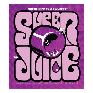 OJ Skateboard Wheels 60mm Super Juice 78A Translucent Purple