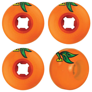 OJ Skateboard Wheels 58mm Lil Doodies 99A Orange