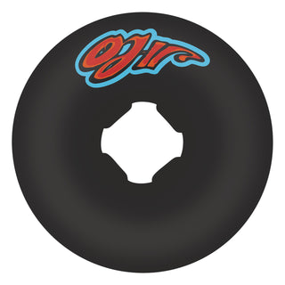 OJ Skateboard Wheels 56mm Screaming Hand Chubbies 101A Black