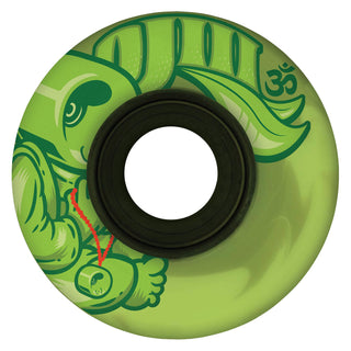 OJ Skateboard Wheels 60mm Cru-Zen Super Juice 78A Emerald Marble Swirl