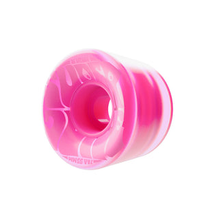 OJ Skateboard Wheels 55mm Bubble Gum Mini Super Juice 78A Transparent Pink