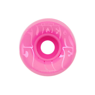 OJ Skateboard Wheels 55mm Bubble Gum Mini Super Juice 78A Transparent Pink