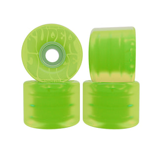OJ Skateboard Wheels 60mm Bubble Gum Super Juice 78A Transparent Green