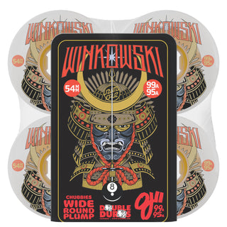 OJ Skateboard Wheels 54mm Erick Winkowski Samurai Double Duro 99A/95A White