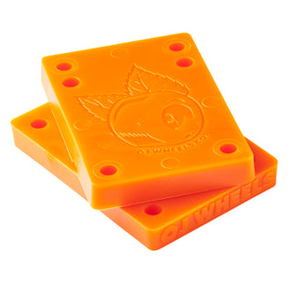 OJ Wheels Risers Juice Cubes Orange 3/8" Pair