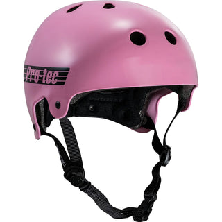 Pro Tec Skateboard Helmet Old School Skate Gloss Pink Size M