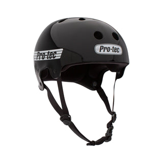 Pro Tec Skateboard Helmet Old School Skate Gloss Black Size S