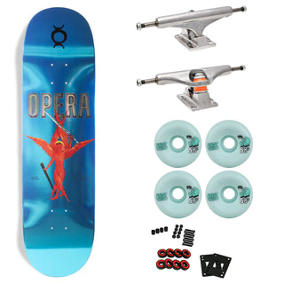 Opera Premium Skateboard with Indy Trucks, Snot Wheels - 8.7" Fardell Sword
