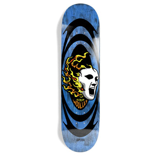 Opera Skateboard Deck Kieran Woolley Screaming Mask Blue Bleed 8.5" x 31.95"
