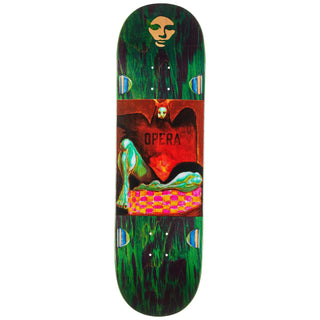 Opera Skateboard Deck Archangel Green Bleed 9.0" x 32.1"