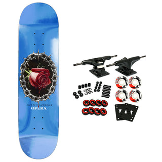 Opera Skateboard Complete Nassim Blood Rose 8.0" x 32"