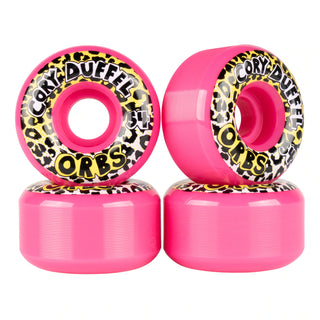 Krux Skateboard Trucks DLK Raw 8.5" Welcome 54mm Wheels, Bones Reds Bearings