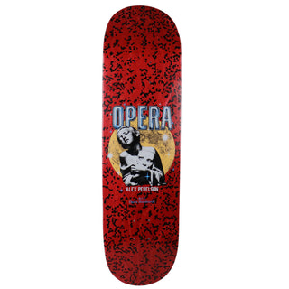 Opera Rider Stock Skateboard Deck Alex Perelson Grasp II Red 8.5" x 32.63"