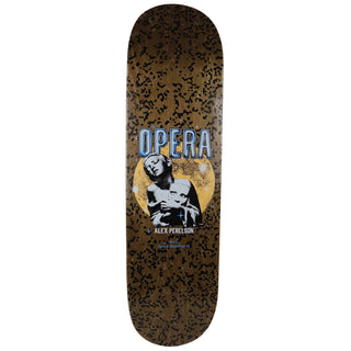 Opera Rider Stock Skateboard Deck Alex Perelson Grasp II Brown 8.5" x 32.63"