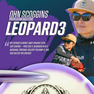 Innova Ohn Scoggins Tour Series Proto Glow Halo Star Leopard3 7/5/-2/1 Pink/Silver 173 grams