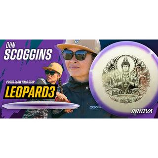 Innova Ohn Scoggins Tour Series Proto Glow Halo Star Leopard3 7/5/-2/1 Pink/Silver 173 grams