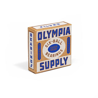 Olympia Supply Skateboard Bearings Silver Grade Six Ball