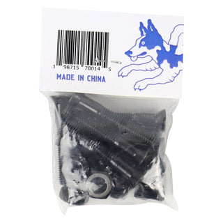 Olympia Supply Skateboard Mounting Hardware Phillips Black 1.25"