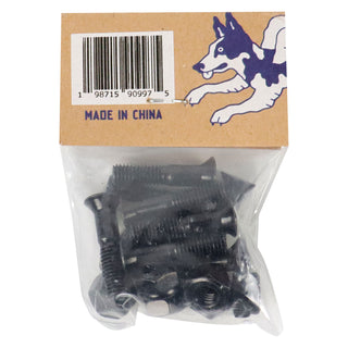 Olympia Supply Skateboard Mounting Hardware Phillips Black 7/8"