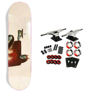 Opera Skateboard Complete Nassim Lachhab Gift Natural Holographic 8.375" x 32"