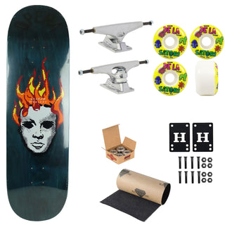 Opera Premium Skateboard Complete Nick Papa Wooley Sketch 9.0" Ft. Krux/Satori/Independent