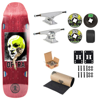 Opera Premium Skateboard Complete Desire 9.5" Ft. Krux/Slime Balls/Independent