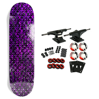 Opera Skateboard Complete Transition Symmetrical Purple/Black 8.5" x 32.3"