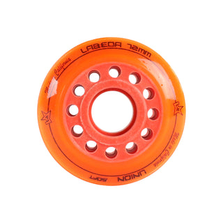 Labeda Roller Hockey Wheels - Union 72mm 76A Orange (Single)