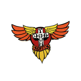 Dogtown Skateboard Patch Large Wings 70s Logo 12" x 8" Iron /Sew On