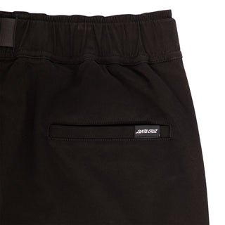 Santa Cruz Skateboards Pants Flex Double Knee Black