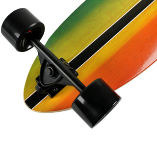 Paradise Longboard Rasta Stain Complete