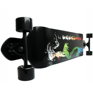 Paradise Longboard 9.75" x 41.25" Drop Down Mermaid Complete