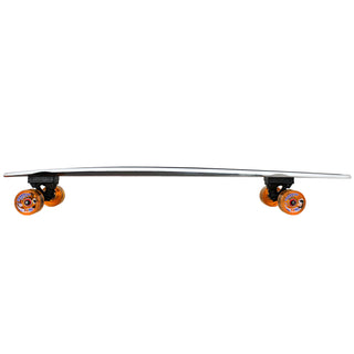 Paradise Longboard 9.5" x 39.5" White Sunset Swallow Tail Fish Shape