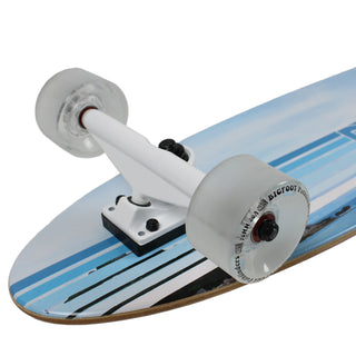 Paradise Longboard 9" x 40" Beachfront 2.0 Kicktail Complete