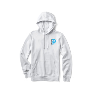 Primitive Skateboards Hoody My Hero Academia Flashfreeze Heatwave Pullover White