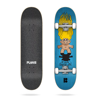 Plan B Complete Ryan Sheckler Trolls Blue 7.87" x 31.85" Assembled