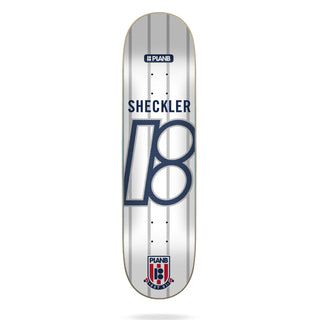 Plan B Deck Sheckler College White 8.125" x 31.75"