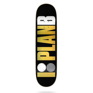 Plan B Deck Snake Skin Black/Gold 8.0" x 31.33"