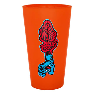 OJ Wheels Glass Speed Wheels Screaming Hand Pint Orange