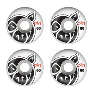 PIG Skateboard Wheels Pig Head Natural 60mm