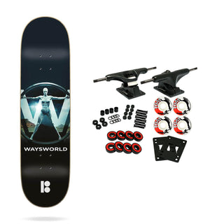 Plan B Skateboard Complete Danny Way Waysworld 8.25" x 32.125"