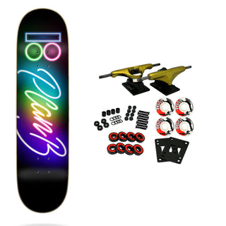 Plan B Skateboard Complete Team Neon 8.375" x 32.125"