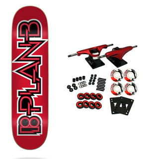 Plan B Skateboard Complete Bolt Red 8.125" x 31.75"