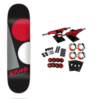 Plan B Skateboard Complete Macro Black 7.75" x 31.6"