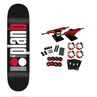 Plan B Skateboard Complete Classic Black 8.0" x 31.75"