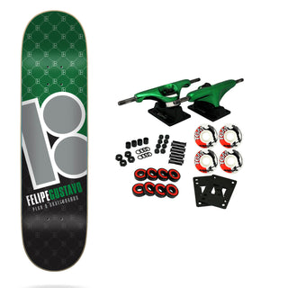 Plan B Skateboard Complete Felipe Gustavo Corner 7.75" x 31.625"