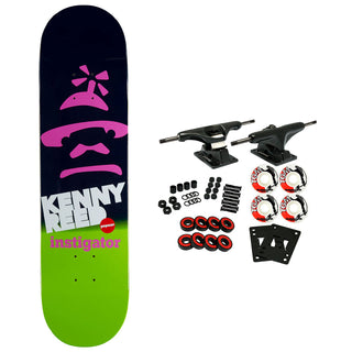Popwar Heritage Skateboard Complete Kenny Reed Instigator 8.0" x 31.6"