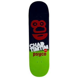 Popwar Heritage Skateboard Deck Chad Tim Tim Psycho 8.5" x 32"
