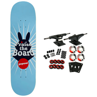 Popwar Heritage Skateboard Complete Praise The Board 8.25" x 32.2"