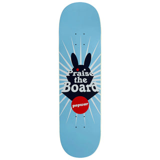 Popwar Heritage Skateboard Deck Praise The Board 8.25" x 32.2"